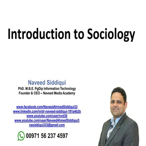 Social interaction and social processes