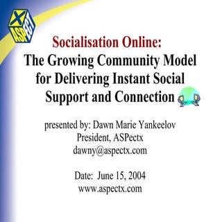 Socialisation Online