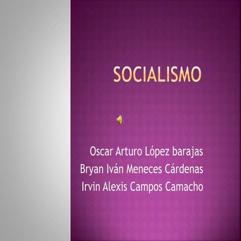 Socialismo