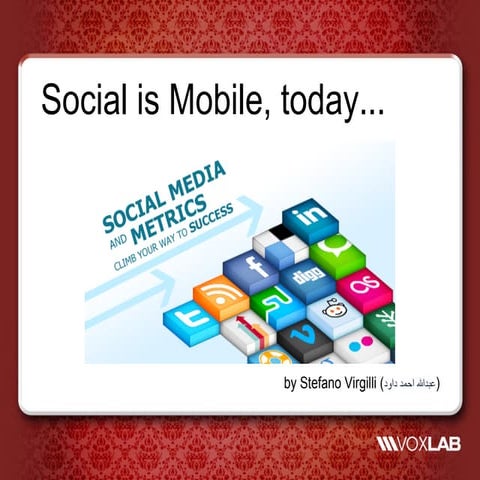 Social is mobile, today