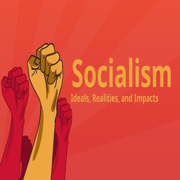 Socialism Template Apresentação Power Point Pptx