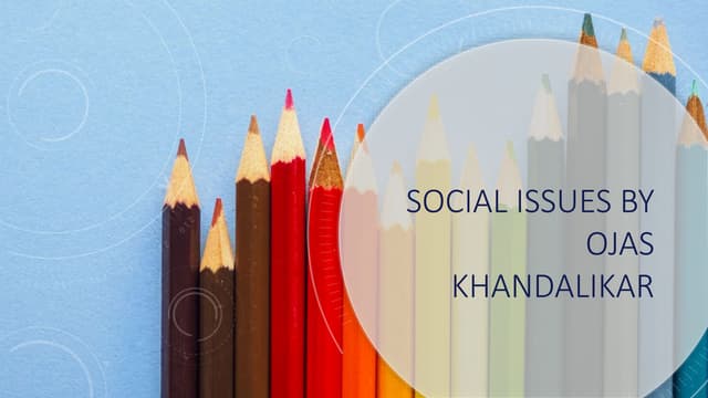 Social issues