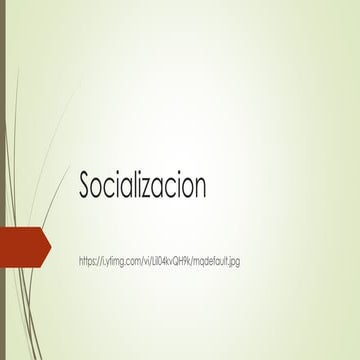 Socializacion