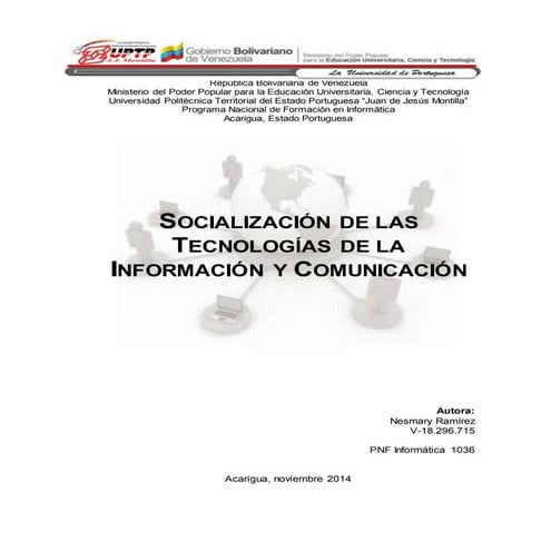 Socializacion de las tics