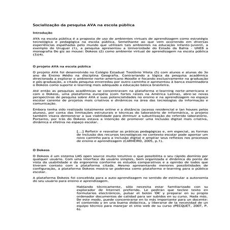 Socialização ava na_escola_pública