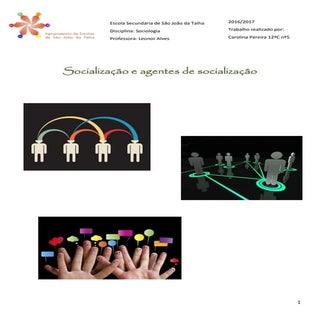Socialização e agentes de socialização