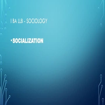socialization in fundamentals of sociology.pptx
