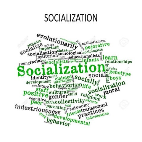 Socialization in learning process