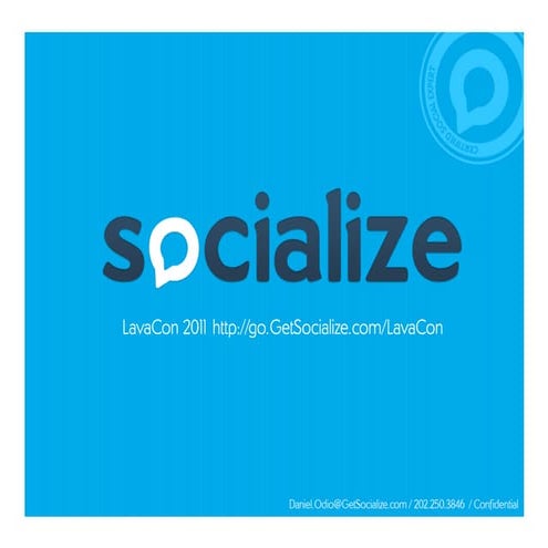 Socialize Mobil:e + Social at LavaCon for conetnt strategists