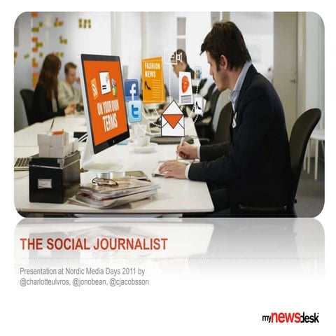 How to become a social journalist and find news in the cloud