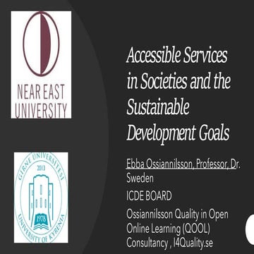 Social justice.Accessibility, SDG_NEU_Ossiannilson22012025.pdf