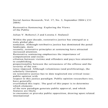 Social Justice Research, Vol. 17, No. 3, September 2004 ( C© 2.docx