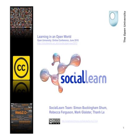SocialLearn - Learning in an Open World, June 2010