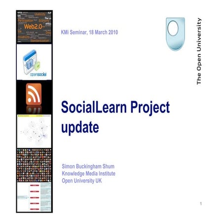 SocialLearn update - Mar 18, 2010
