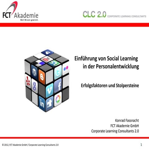 Social learning   fct akademie - clc 2.0