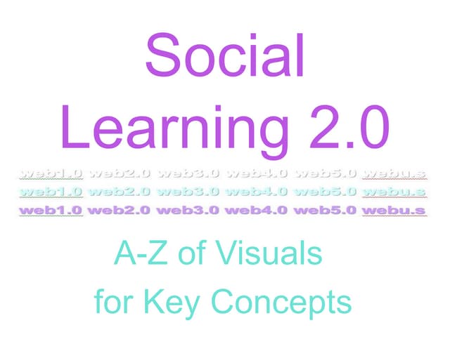 Sociallearning2.0 Concepts And Visuals Mar09