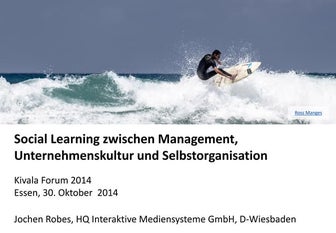 Social Learning zwischen Management, Unternehmenskultur und Selbstorganisation