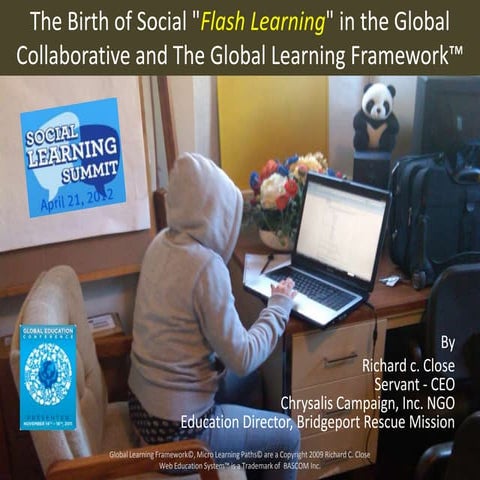 Social learning summit flash learning by richard c close chrysalis campaign