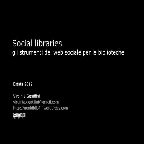 Social libraries estate_2012