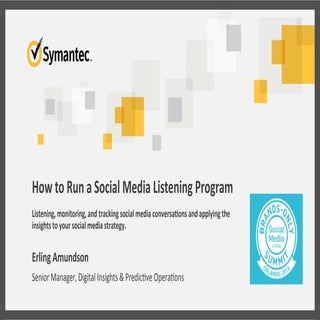 How To Run a Social Media Listening...
