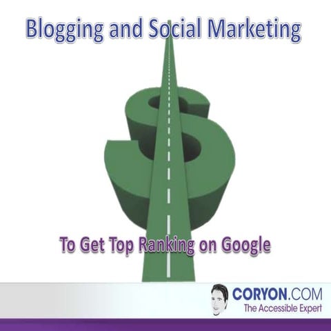 Social marketing and blogging 2012