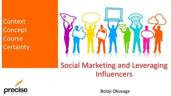 Social Marketing and Leveraging Influencers
