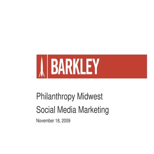 Social Marketing Philanthropy Midwest