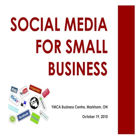 Social Media for Small Business