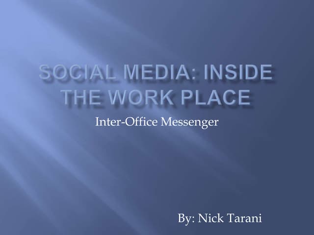 Social media