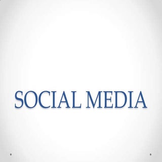 Social media