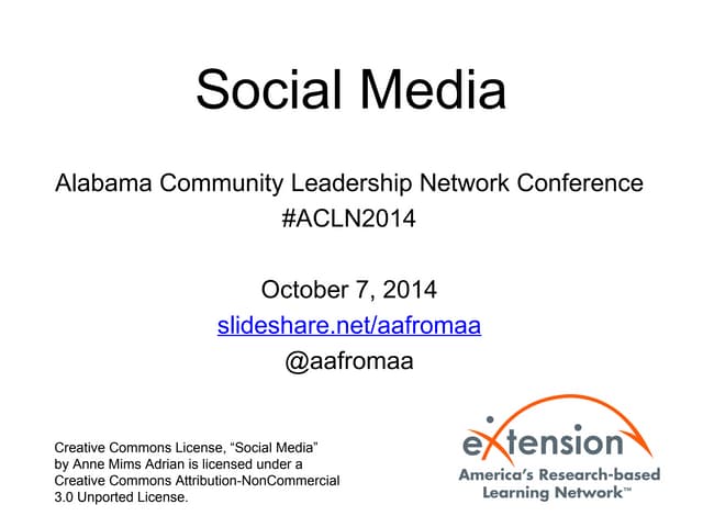Social media