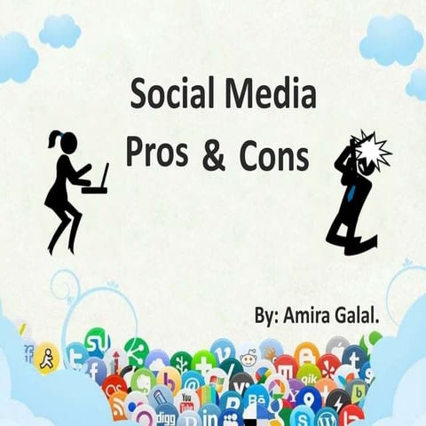 Social media pros & cons