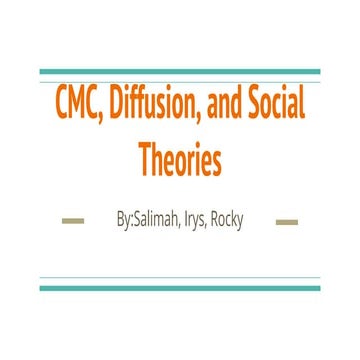 Social media  Group Presentation 