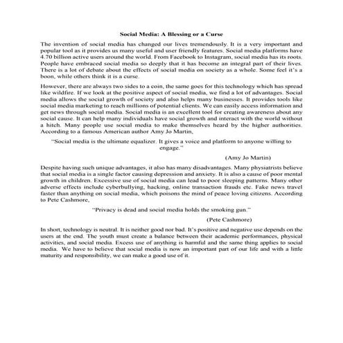 Social Media is social media used accordingly.pdf