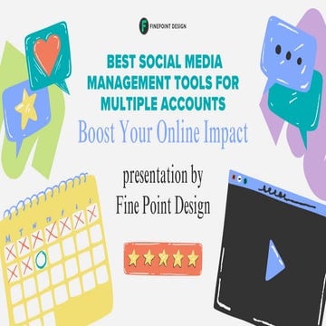 Top 5 Social Media Management Tools | PPTX