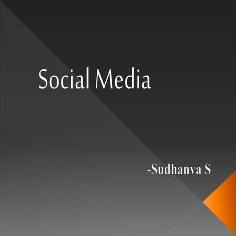 Social media Presentation
