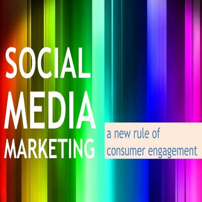 Social media   a new rule of consumer engagement
