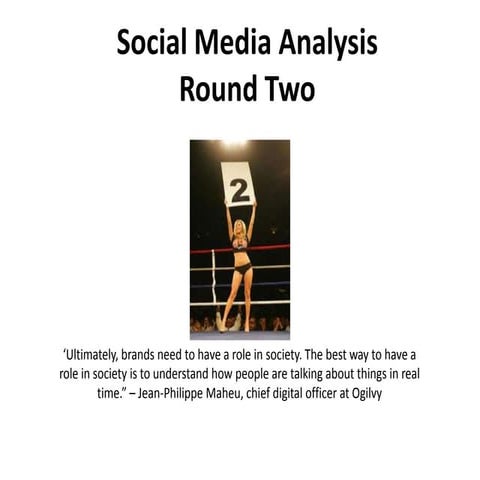 Social Media Presentation - Round Two