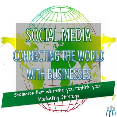 Socialmedia connecting the world with businesses