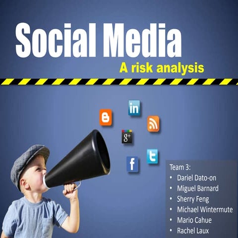 The Foundations of Social Media Risk Management | PPTX