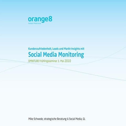 Leads, Conversion, Kundenzufriedenheit mit Social Media Monitoring