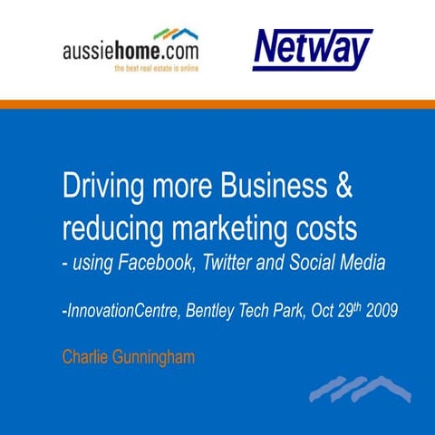 Social Media for small business