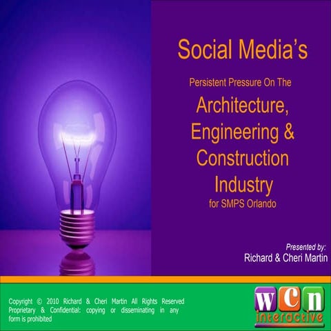 Social Media for Architects, Engineers & Contractors