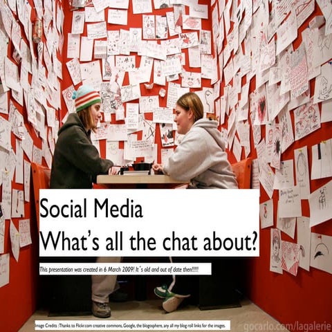 Social media   what's all the chat about   by jez jowett 2009