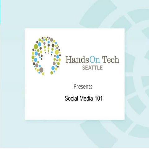 Social media 101