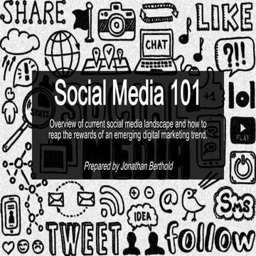 Social Media 101: An Integrated Approach