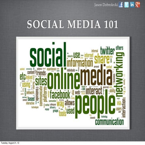 Social media 101 and the impact of social search