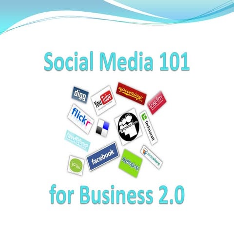 Social Media 101 For Business 2.0 in Singapore