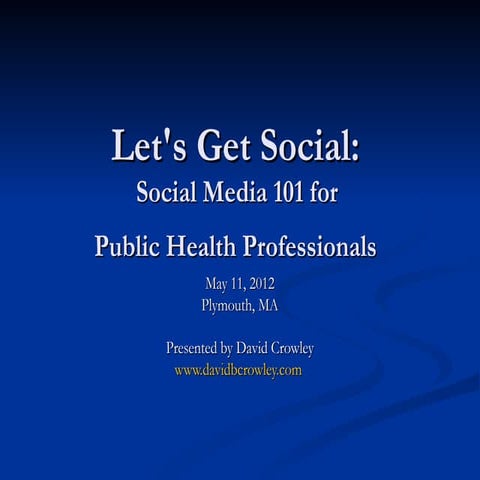 Social Media 101 for Nonprofits