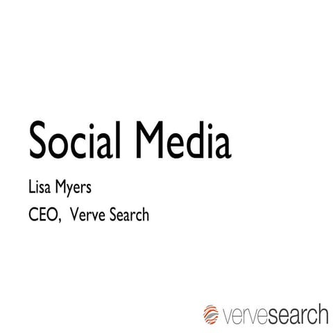 Introduction to Social Media